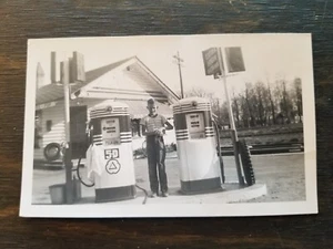 Vintage City Service Gas Station Orig. photo Garage 1940's/50's Deerwood, Mn. - Picture 1 of 4