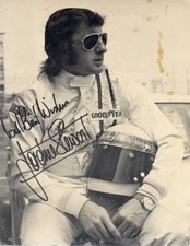 CARTOLINA ORIGINALE JACKIE STEWART - AUTOGRAFO STAMPATO - Cm. 13 x 16,5 - 313
