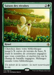 Magic The Gathering Magic The Gathering temporada de cosecha francesa Amonkhet casi nuevo - Imagen 1 de 1
