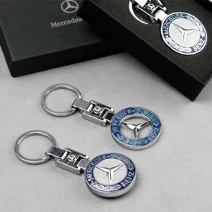 For Mercedes-Benz 2 Stücke 3D Schlüsselanhänger/Keyring Brandneu Zubehör* - Picture 1 of 6