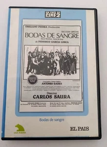 BODAS DE SANGRE - DVD - CARLOS SAURA - ADAPTACIONES LORCA - MUSICAL FLAMENCO - Imagen 1 de 2