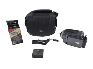 JVC GZ-MG20U 20GB Hard Drive Camcorder with 25x Optical Zoom, Bundle - Picture 1 of 10