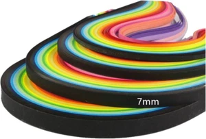 Quilling Paper Strips 7Mm 26 Colors 260 Strips Set DIY Origami Paper Quilling Ar - Picture 1 of 8