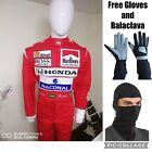 Arton Senna Embroidered Kart Racing Suit Made To Measure Level 2 Karting Suit