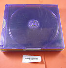 5 CD Hüllen Slim Case farbig (5 verschiedene) transparent in neuwertigem Zustand