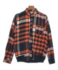 Sacai Casual Shirt Orangexnavy(Check Pattern) 1(Approx. S) 2200442338022