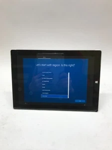 Microsoft Surface 3 1645 10.8" Intel Atom 4GB RAM 64GB SSD Windows 10 Cracked DW - Picture 1 of 6