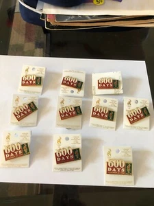 1996 Atlanta Olympics "600 Days" Pins - Lot of 10 - Picture 1 of 2