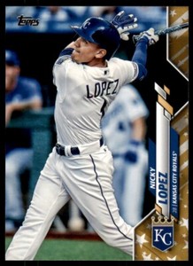 2020 Topps Gold Star Series One Nicky Lopez Kansas City Royals #3