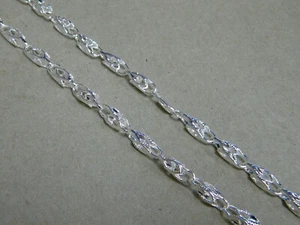 Men's Lady's Silver Plated Turkish Rope Chain 30in inch Long 6mm Wide New - Picture 1 of 3
