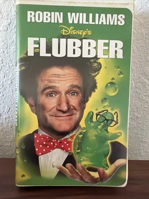 Flubber  Robin Williams 1997 Walt Disney Home Video VHS Very Good Foto 1 de 2