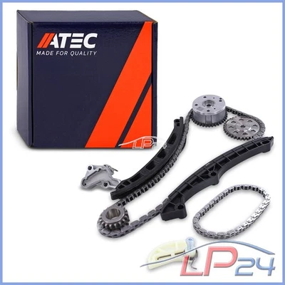 JEU DE CHAÎNES DE DISTRIBUTION ATEC POUR AUDI SEAT SKODA VW 1.4 TFSI TSI 1.6 FSI - Photo 1/4