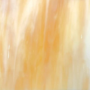 Wissmach Glass Sheet 58WO - Light Amber Wisppy Opal - Stained Glass Sheet (8X10) - Picture 1 of 5