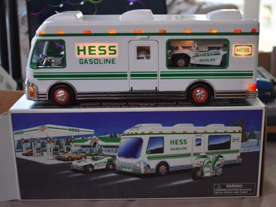 Hess Truck 1998 Recreation Van Motorcycle Dune Buggy Lights Work Original Box - Image 1 of 4