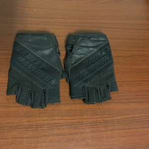 Guantes de cuero sin dedos Harley-Davidson para hombre 97114-18VM talla pequeña - Imagen 1 de 6