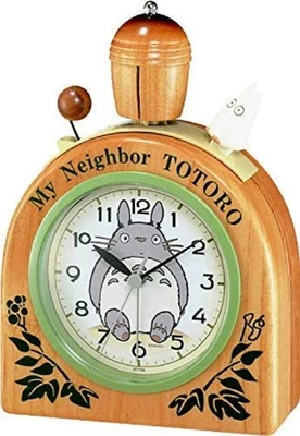 CITIZEN Totoro alarm clock R455N 4RA455MN06 Free Ship w/Tracking# New from Japan - Image 1 of 4