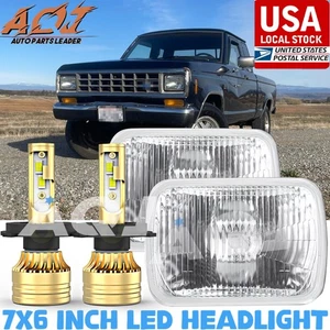 7x6" 5X7 LED Headlight Hi-Lo DRL For 1983-1988 Ford Ranger - Bild 1 von 18