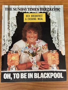Sunday Times Magazine 17/8/1986 BLACKPOOL Rolex Watch Advert FORD ESCORT RS - Picture 1 of 14