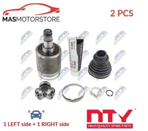 DRIVESHAFT CV JOINT KIT PAIR NTY NPW-ME-002 2PCS V FOR MERCEDES-BENZ E-CLASS - Picture 1 of 6