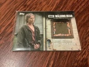 THE WALKING DEAD SEASON 6 COSTUME RELIC CARD CAROL PELETIER CRYPTOZOIC - Picture 1 of 2