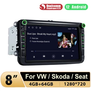 8 Zoll Android 12 Autoradio für VW EOS Golf V VI Passat B6 Tiguan Touran Polo CC - Bild 1 von 16