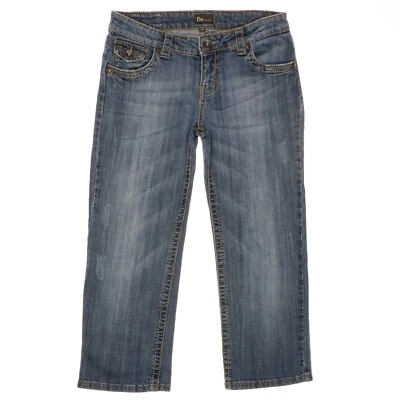 Jeans Bu from Malibu Straight Cropped 7 (29x22.5) jeans stretch júnior - Imagem 1 de 4