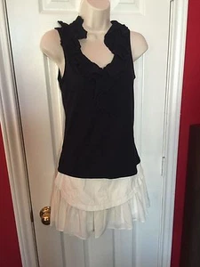 NWT retail $49 plus tax Gianni Bini Ivory Skirt - SIZE XS GB NEW Mini Solid - Picture 1 of 7