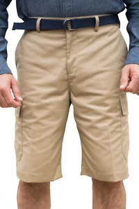 Edwards Mens Style 2438 TAN UTILITY CHINO CARGO SHORT Size: 42 - Picture 1 of 1
