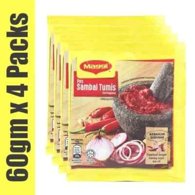 pes sambal tumis maggi (pack de 4 240gm) Foto 1 de 3