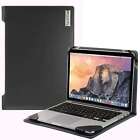 Broonel Black Leather Laptop Case For Trekstor Surfbook E11B-PO/CO