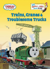 Trains, Cranes & Troublesome Trucks (Thomas & Friends) (Board Book)