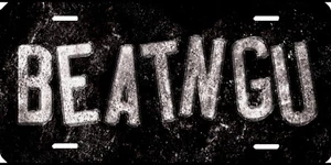 Camión enredadera Jeepers Creepers BEATNGU blanco réplica placa de licencia de utilería - Imagen 1 de 4