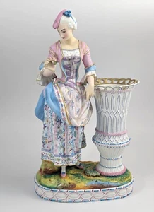 Antike Vion et Baury Stil Biskuitporzellan Vase, 19. Jahrhundert - Bild 1 von 13