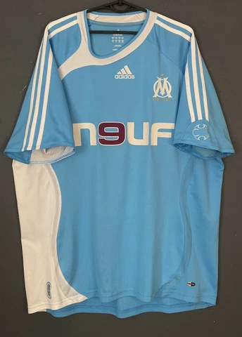 MEN ADIDAS FC MARSEILLE OLYMPIQUE 2006/2007 SOCCER FOOTBALL SHIRT JERSEY SIZE XL Cover