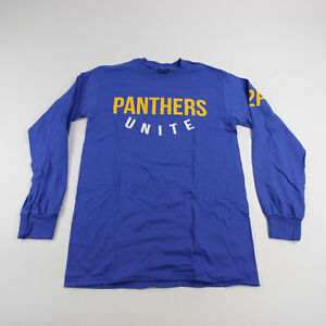 Pittsburgh Panthers Gildan Dry Blend Long Sleeve Shirt Men's Blue New