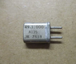James Knights Radio Crystal 158.73 JK-7618 49.31000 A-135 Pins 1/32" X 3/16" Vtg - Zdjęcie 1 z 3