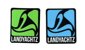 LANDYACHTZ LONGBOARD SKATEBOARDS VERSCHWOMMEN ODER GRÜN AUFKLEBER ABZIEHBILD, NEU VERSAND KOSTENLOS USA! - Bild 1 von 5