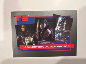 1991 TERMINATOR 2 INSERT CARD MERCHANDISE OFFER ORDER FORM T2 ACTION PHOTOS