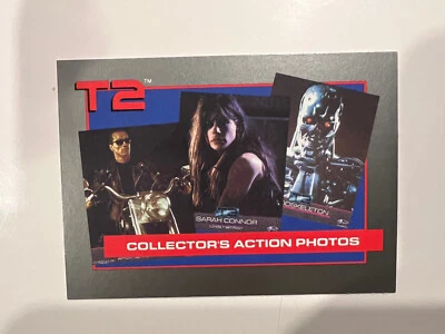 1991 TERMINATOR 2 INSERT CARD MERCHANDISE OFFER ORDER FORM T2 ACTION PHOTOS - Image 1 of 2