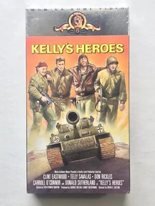 1970 KELLY'S HEROES - NEW/SEALED 1991 VHS MOVIE - CLINT EASTWOOD Original MGM/UA - Picture 1 of 5