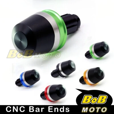 Enchufes deslizantes de extremos de barra CNC para Kawasaki Versys 1000 Ninja 300 650 R Z1000 ER6N Foto 1 de 4