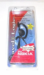 Travel Logic Over The Ear Hands Free w/Boom Mic #24096 for Nokia 8200, BRAND NEW - Picture 1 of 2