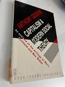 Capitalism and Modern Social Theory : An Analysis of the Writings of Marx - Bild 1 von 1