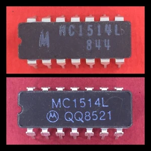 MC1514L Motorola Dual Differenzspannungskomparator NOS MC1414 MC1514 CERDIP - Bild 1 von 9
