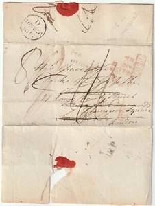 1816 MILLAJE DE MANCHESTER Y PENNY P SIN PAGAR AL DUQUE DE NORFOLK 5? PP STALYBRIDGE? - Imagen 1 de 1