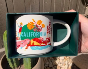 NEW IN BOX 2024 Starbucks DISCOVERY Series Collectible CALIFORNIA Mug 14 fl oz - Picture 1 of 9