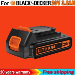 20V 3.8Ah Lithium ion Battery For Black & Decker 20 Volt MAX LBXR20 LB2X4020 US - Picture 1 of 10