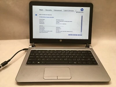 HP ProBook G3 Celeron 3855U 8 GB Ram Powers On Freezes When Booting- FT - Image 1 of 4