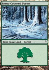4x Snow-Covered Forest ~ Near Mint ColdSnap MTG Magic x4 4 UltimateMTG Playset L