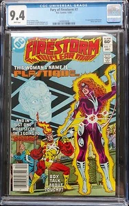 FURY OF FIRESTORM 1982 #7 CGC 9.4 BLANCO PGS CALIENTE PRIMERA APLICACIÓN. ESCUADRÓN SUICIDA PLÁSTICO - Imagen 1 de 2